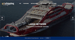 Desktop Screenshot of go-shipping.net